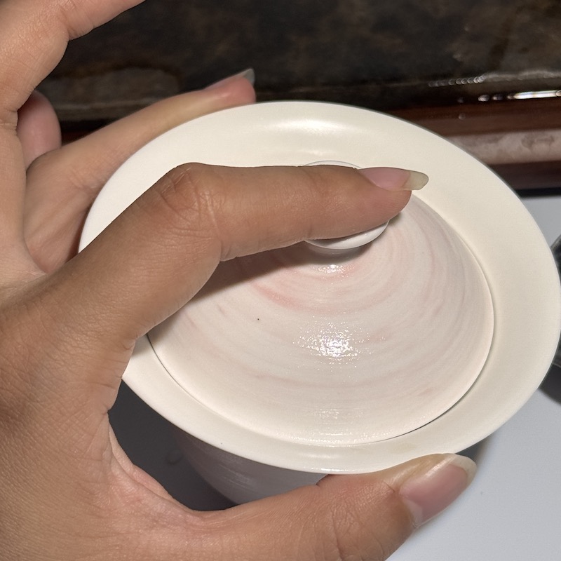 Gaiwan Pink Ripples - Image 2